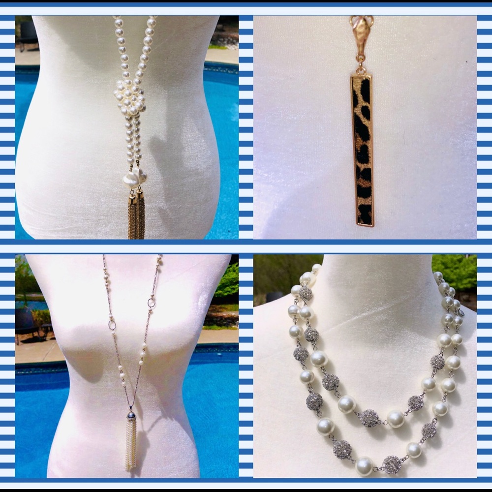 Lot of 4 necklaces